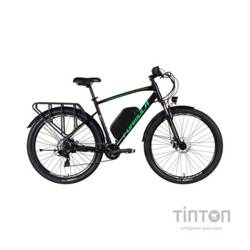 Електровелосипед Formula eCURSOR MAN AM DD 29" 21" 48B 17.5А*г 500Вт 2026 чорно-зелений (ELB-FR-29-248)