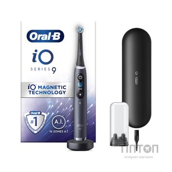 Електрична зубна щітка Oral-B iO Series 9N IOM9.1B2.2AD Black Onyx + чохол (4210201449485)