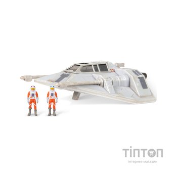 Фігурка Star Wars Medium Vehicle Транспорт та фігурка Snowspeeder (Luke Skywalker) 12.5см (SWJ0023)
