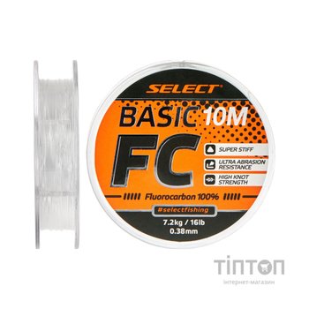 Флюорокарбон Select Флюорокарбон Select Basic FC 10m 0.28mm 10lb/4.3kg (1870.64.16)