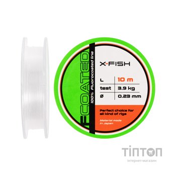 Флюорокарбон X-Fish FCoated 10m 0.23mm 3.9kg (1917.01.25)