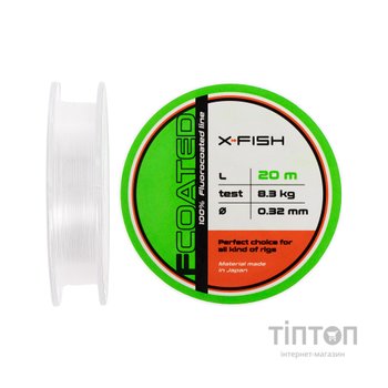 Флюорокарбон X-Fish FCoated 20m 0.32mm 8.3kg (1917.01.48)
