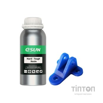 Фотополімерна смола eSUN Resin Hard Tough UV/LCD Blue 1kg (HARDTOUGHRESIN-U1000G)