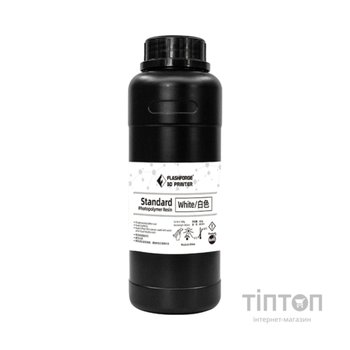 Фотополімерна смола Flashforge Resin Standart UV/LCD White 0,5kg (20001866001)