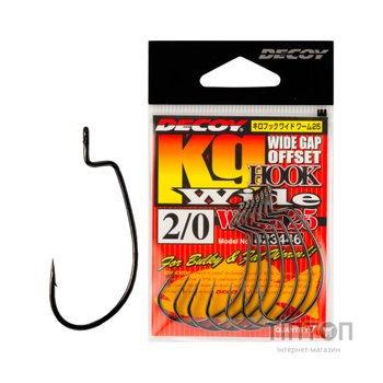 Гачок Decoy Worm25 Hook Wide 2/0 (7 шт/уп) (1562.02.73)