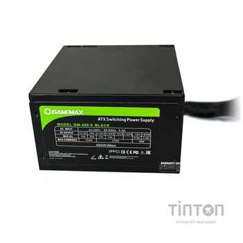GAMEMAX GM-400-8CM Black