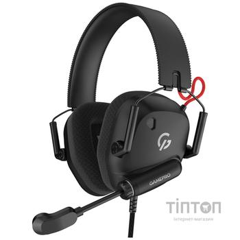Гарнітура GamePro Genesis Mercury Black (HS120B)