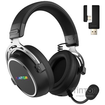 Гарнiтура Hator Hypergang 3 Wireless Black (ESH55)
