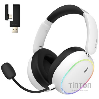 Навушники Hator Phoenix 2 Wireless Hi-Res SyncHUB White (ESH41)