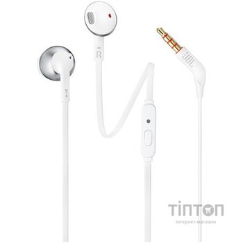 Гарнітура JBL T205 Chrome