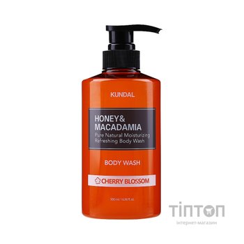 Гель для душу Kundal Honey & Macadamia Body Wash Cherry Blossom 500 мл (8809568740203)