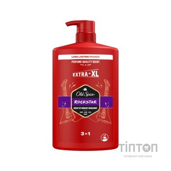 Гель для душу Old Spice 3-в-1 Rockstar 1000 мл (8006530074001)
