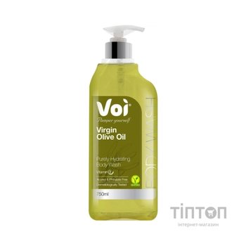 Гель для душу Voi Pamper Yourself Virgin Olive Oil Purely Hydrating Body Wash 750 мл (8681608223484)