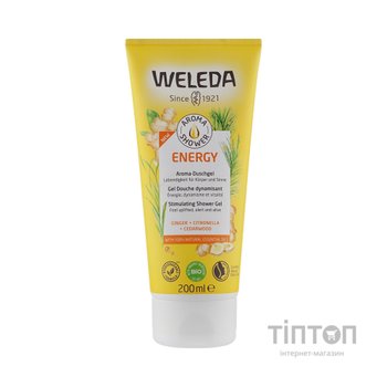 Гель для душу Weleda Aroma Energy Stimulating Shower Gel 200 мл (7611916160738)
