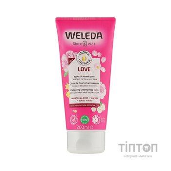 Гель для душу Weleda Aroma Love Pampering Creamy Body Wash 200 мл (7611916160769)