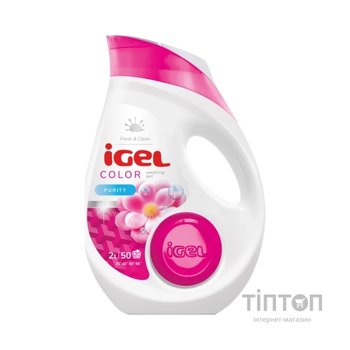 Гель для прання iGel Color З ароматом свіжості 2 л (5999577880083)
