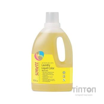 Гель для прання Sonett Органічний Mint&Lemon Концентрат для кольорових тканин 1.5 л (4007547504028)