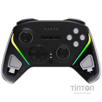 Геймпад Ajazz GP100 2.4G/BT/USB Switch/PC/iOS/Android RGB Black (GP100-B)
