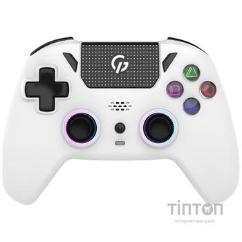 Геймпад GamePro GPS13W BT 5.3/USB/PC/iOS/Android/PS3/PS4 RGB White (GPS13W)