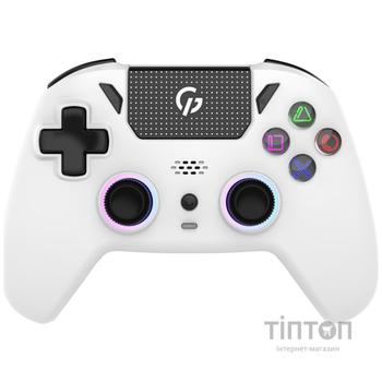Геймпад GamePro GPS20W 2.4G/BT 5.1/USB (Switch/PC/PS/iOS/Android) RGB White (GPS20W)