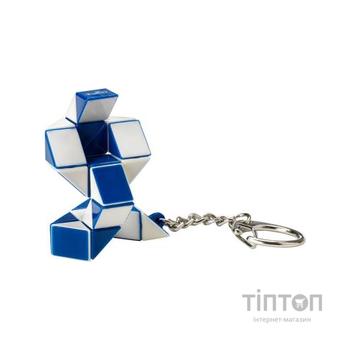 Головоломка Rubik's міні-змійка біло-блакитна (RK-000146)