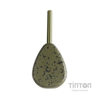 Грузило Brain In-Line Flat Lead 56g 2шт/уп Green (1858.32.04)