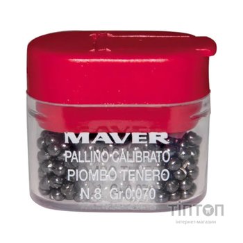 Грузило Maver набір Pallini Supercalibrati Teneri 2 (0.242g) (1300.34.51)
