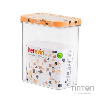 Харчовий контейнер Herevin Stone Transparent Lid 1.8 л (161207-158)
