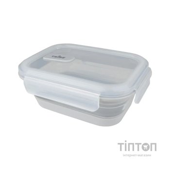 Харчовий контейнер Tribe Collapsible Container 800 мл силіконовий grey (T-FF-0028-grey)