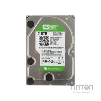 HDD SATA 2.0 TB WD Green 5400rpm 64МB (WD20EZRX) гар. 12 міс.