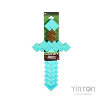 Іграшкова зброя Minecraft Діамантовий меч (JLJ39)