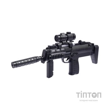 Іграшкова зброя ZIPP Toys Автомат світло-звуковий HK MP7 Чорний (810B)