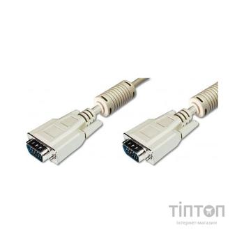 Кабель Digitus VGA (HDDB15M/M) 15m, white