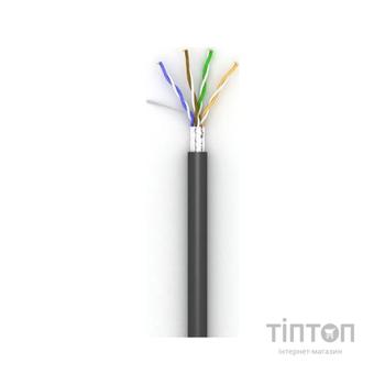 Кабель мережевий OK-Net F/UTP-cat.6, 305м, зовнішній (КППЭ-ВП (250) 4*2*0,57)