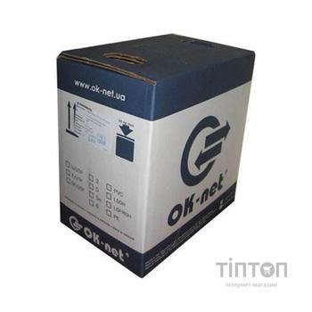 Кабель OK-Net FTP 500м (КППЭт-ВП (100) 2х2х0,51)