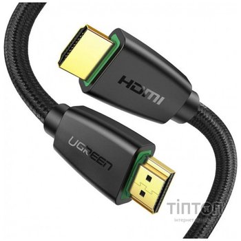 Кабель Ugreen HD118 High-End HDMI Cable Nylon Braid 3m (Black)