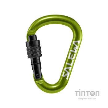 Карабін туристичний Salewa HMS Screw G2 1525 5810 - Med - зелений (013.003.1318)