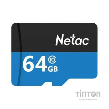 Карта пам'яті Netac 64GB microSD class 10 UHS-I U1 (NT02P500STN-064G-S)