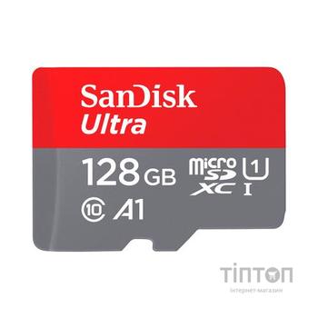 Карта пам'яті SanDisk 128GB microSDXC class 10 UHS-I A1 Ultra (SDSQUA4-128G-GN6MN)