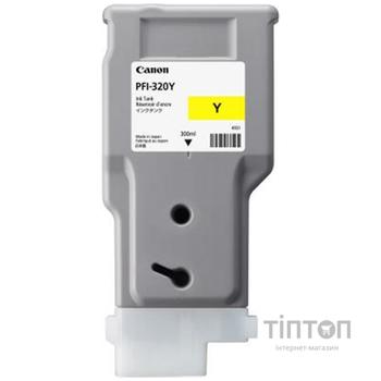 Картридж Canon (PFI-320Y) imagePROGRAF TM-200/TM-305/TM-305 (2893C001) Yellow