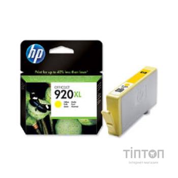Картридж HP DJ No.920XL OJ 6500 Yellow