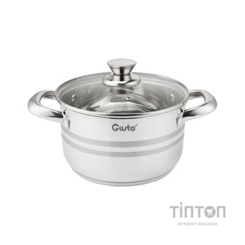 Каструля Gusto Force Matte 2,6 л (GT-1502-18)