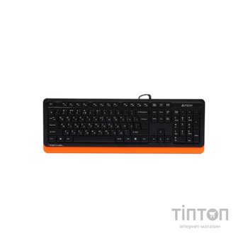 Клавіатура A4Tech FKS10 USB Orange