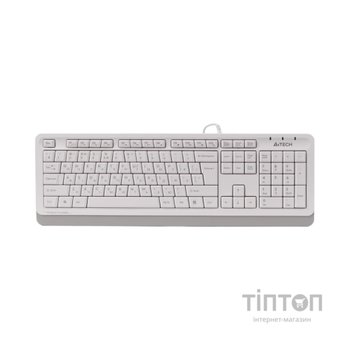 Клавіатура A4Tech FKS10 USB White