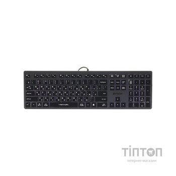 Клавіатура A4Tech FX60 USB Grey White backlit