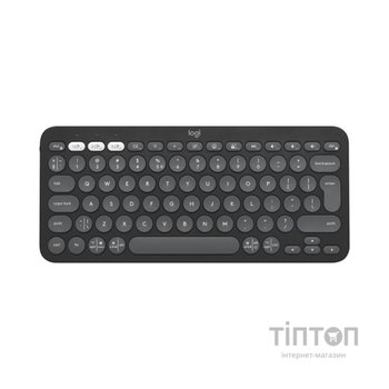Клавіатура Logitech K380s Multi-Device Bluetooth UA Graphite (920-011851)