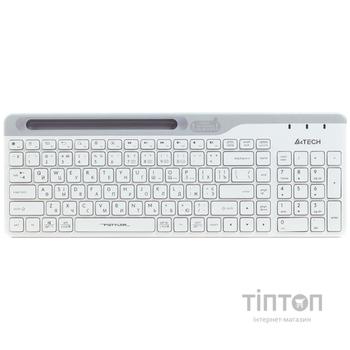 Клавіатура бездротова A4Tech Fstyler FBK25 White