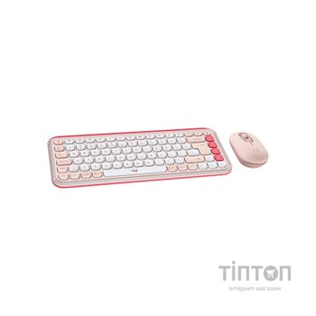 Комплект Logitech POP Icon Combo Bluetooth UA Rose (920-013142)