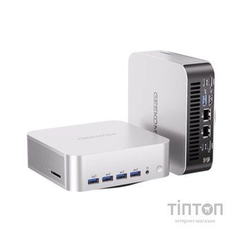 Комп'ютер GEEKOM A8 Max Mini PC / Ryzen 9 8945HS, 32, 1TB, Radeonв 780M GPU, WIN11Pro (GMA8MAXR98945HS-321T-EU)