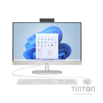 Комп'ютер HP 24-cr1006ua AiO / Ultra5 125U, 16, 512, Cam, кл+м (D3SB2EA)